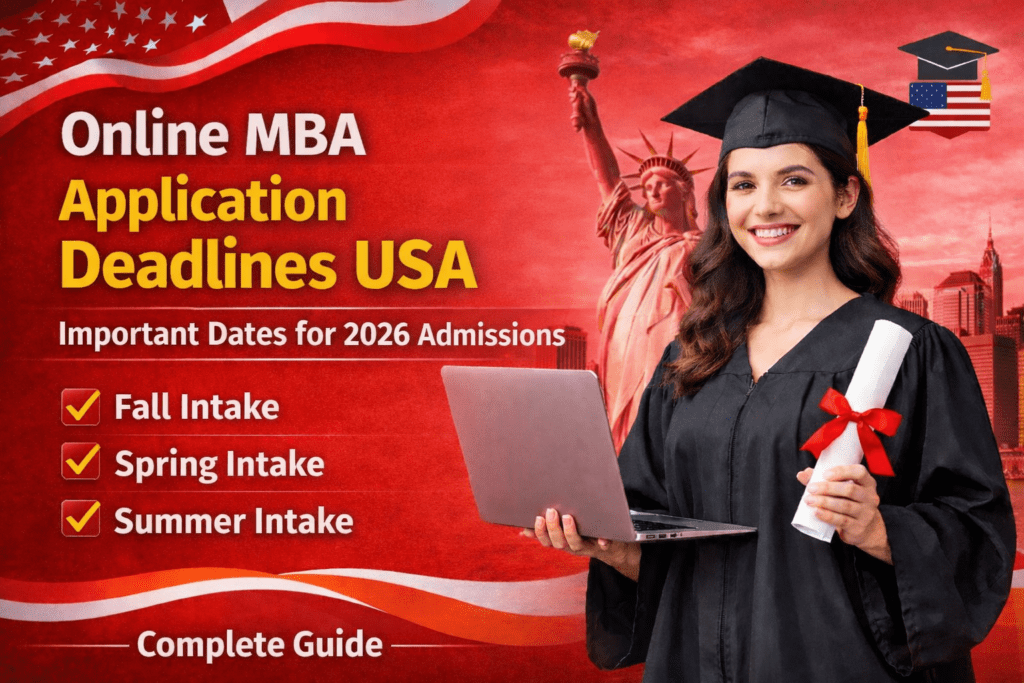 online MBA deadlines USA